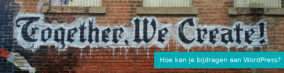 Bijdragen aan WordPress